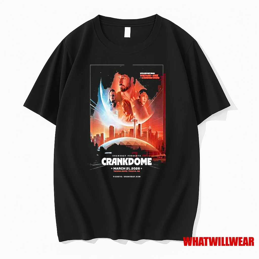 Crankdat Mar 21 2026 Tacoma Dome Shirts
