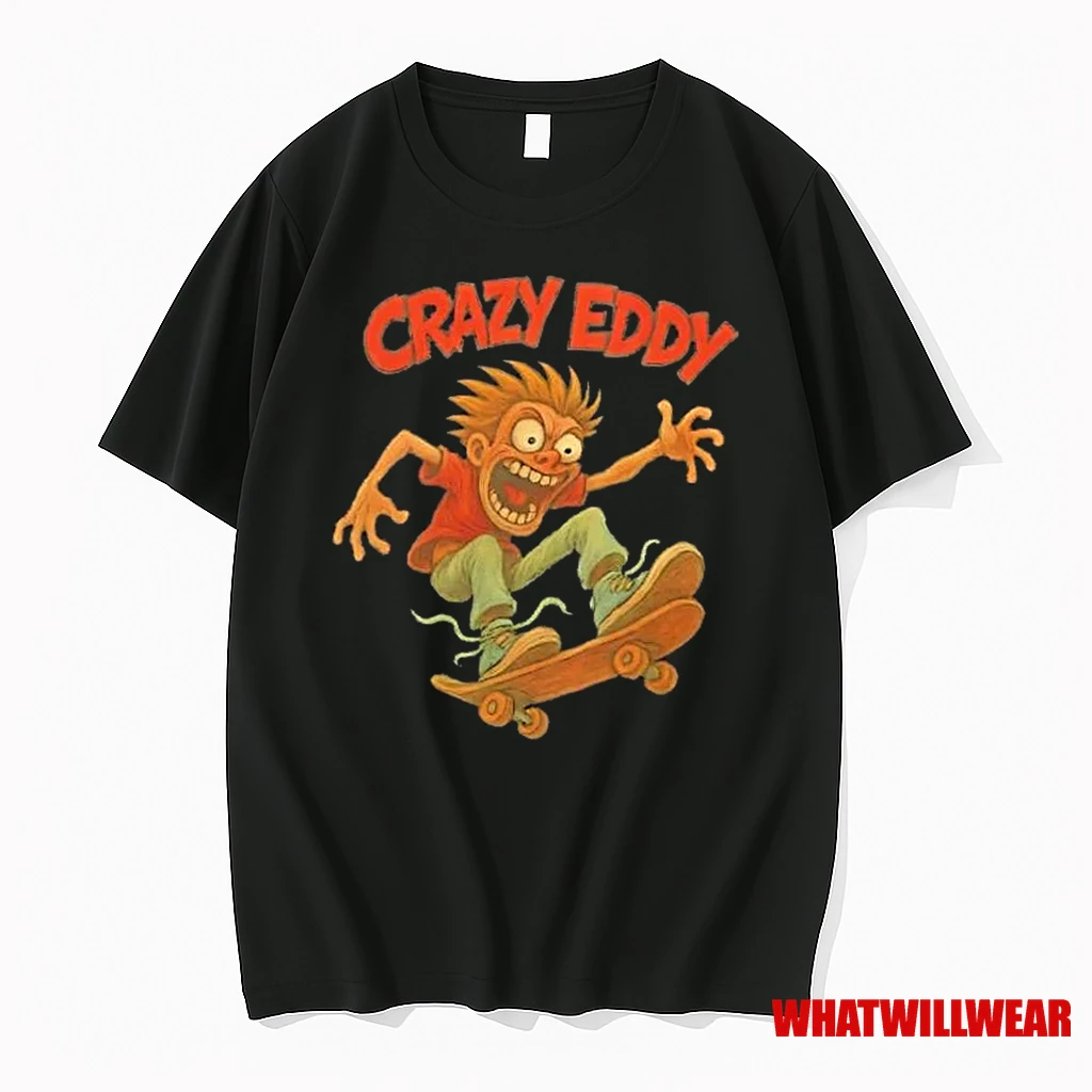 Crazy Eddy Skateboard Shirts