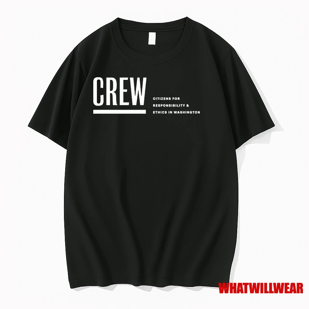 Crew Logo Citizens For Responsibility And Ethics In Washington Shirts