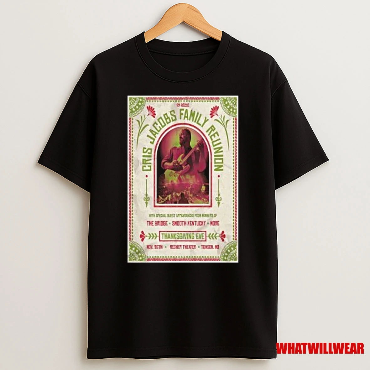 Cris Jacobs Towson Md Tour 2025 Shirts