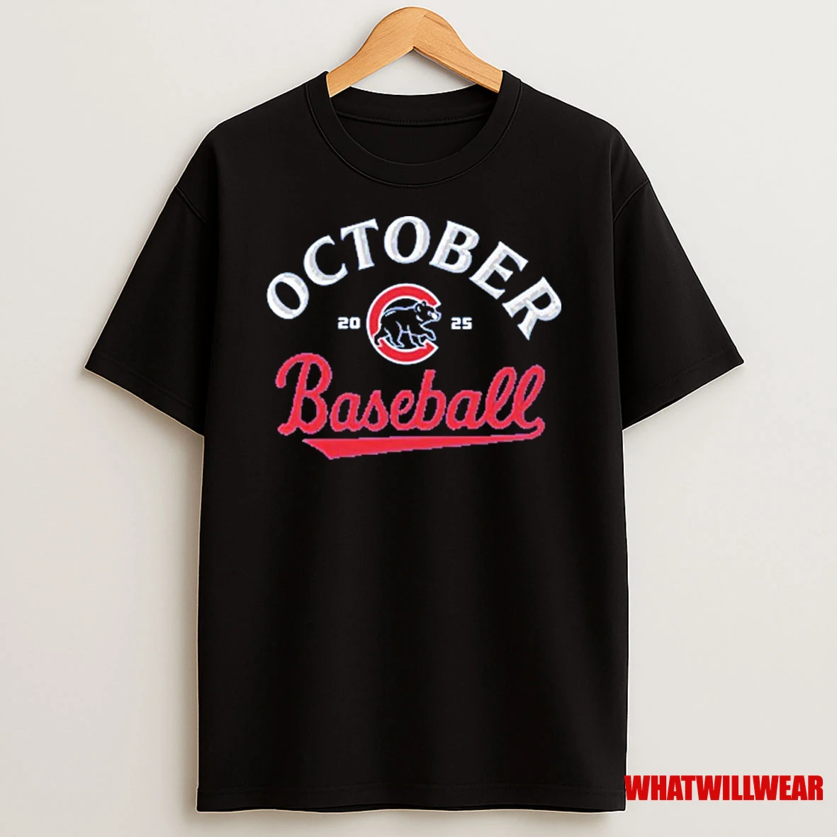 Cubs October Baseball 2025 Shirts