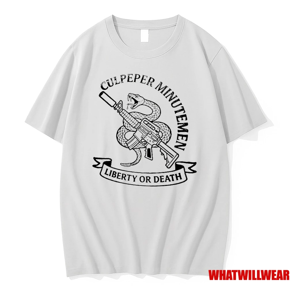 Culpeper Minutemen Liberty Or Death Shirts
