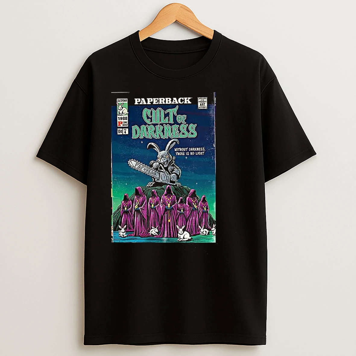 Cult Of Darkness Without Darkness There Is No Light Comic 1988 T Shirts