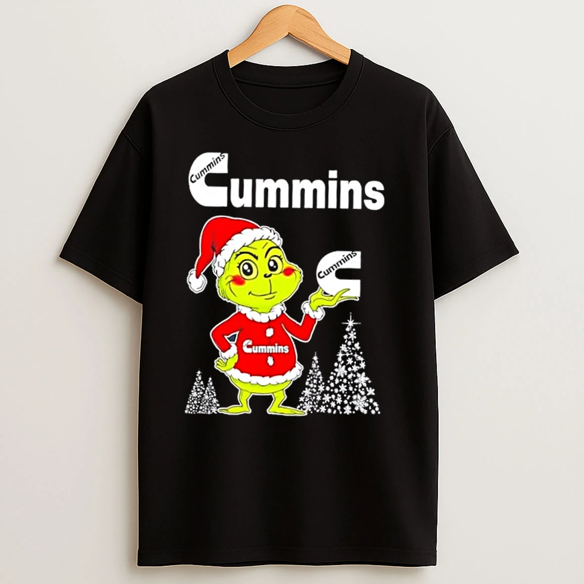 Cummins And Grinchmas Merry Christmas T Shirts