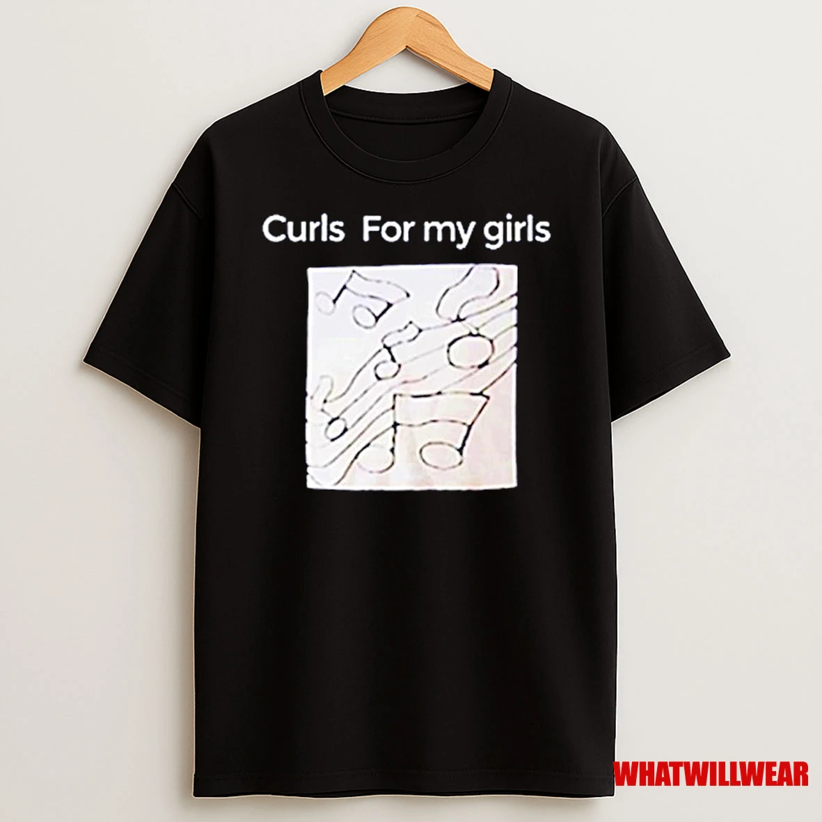 Curls Of My Girls Ornaments Shirts