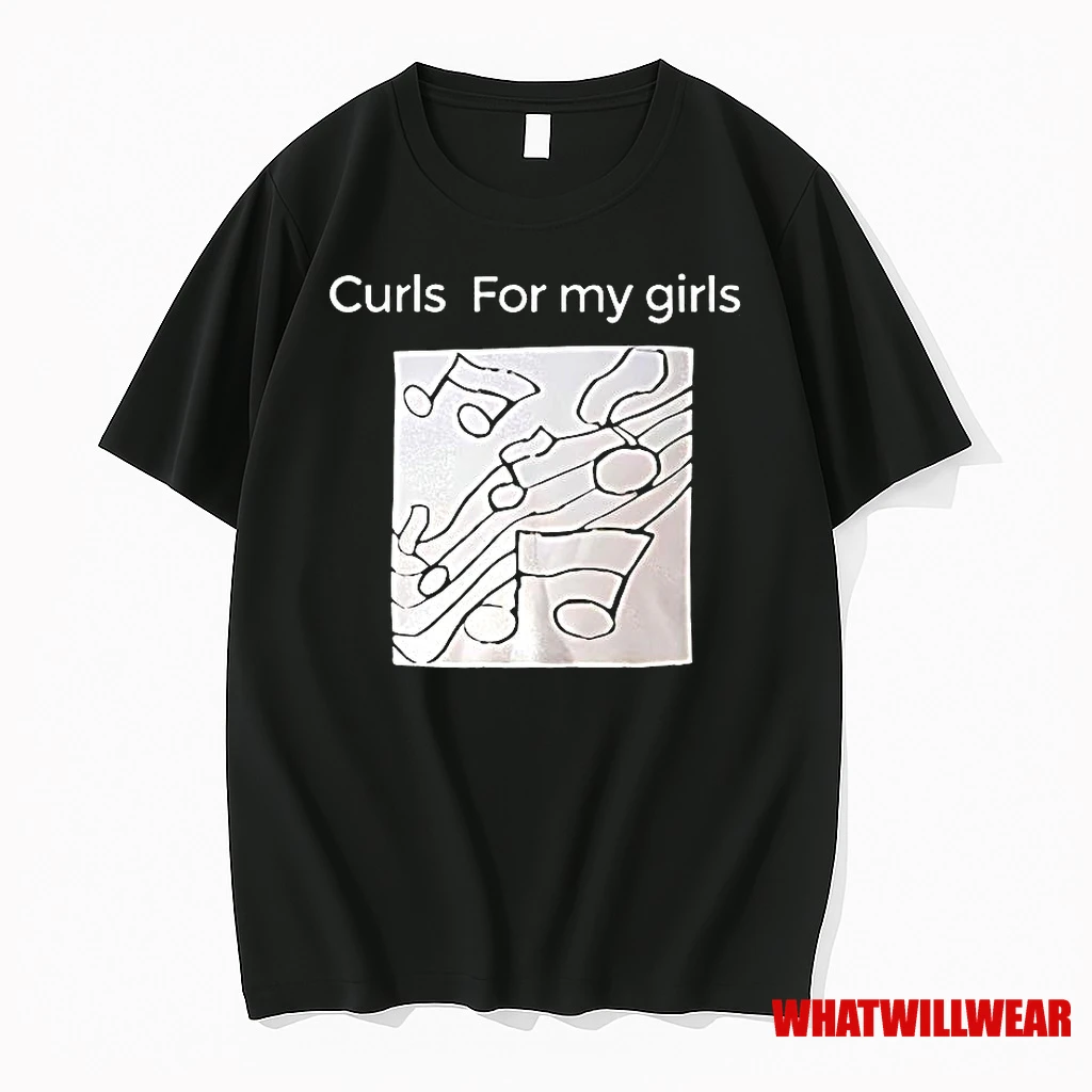 Curls Of My Girls Musical Notes Shirts