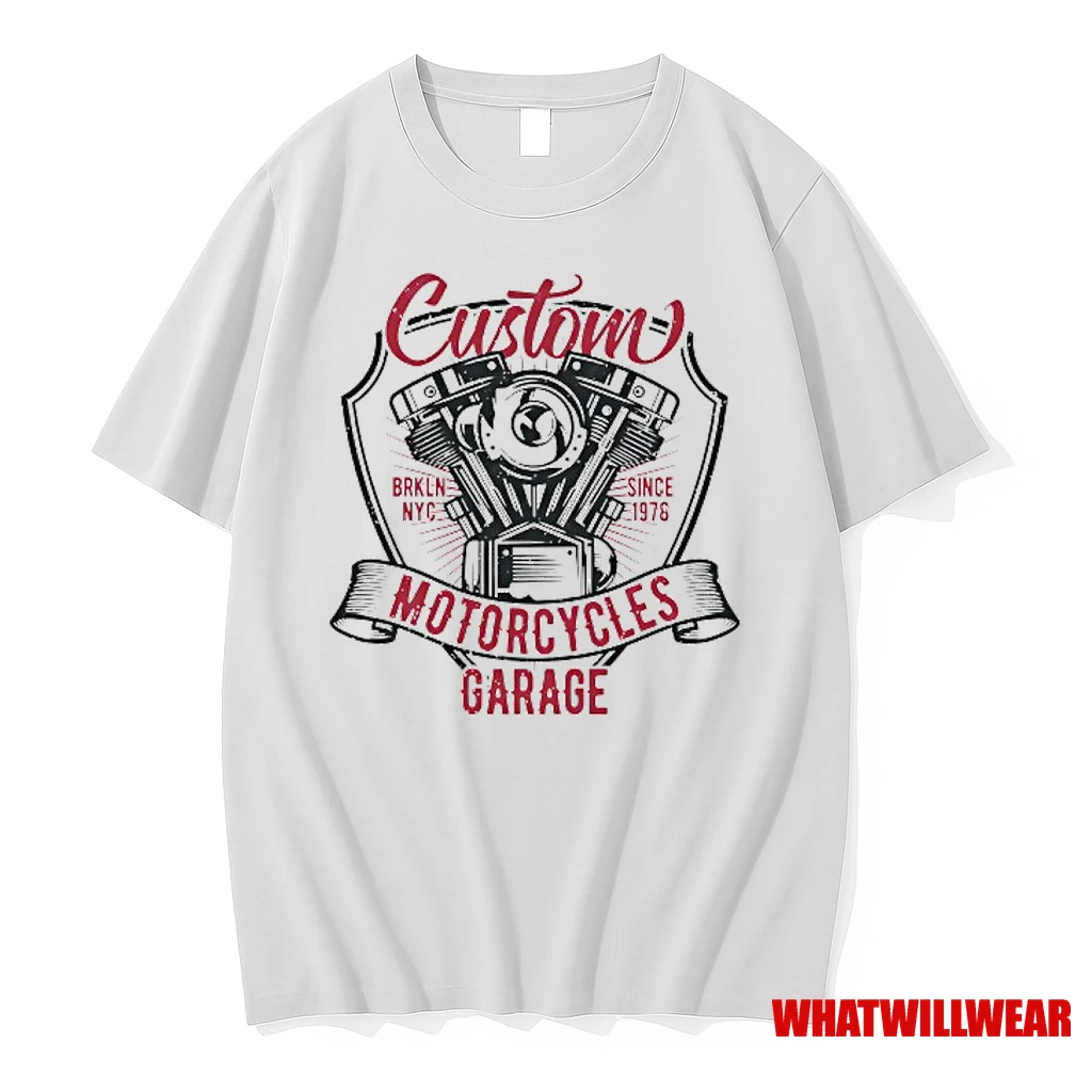 Custom Motorcycles Garage Since 1978 Shirts