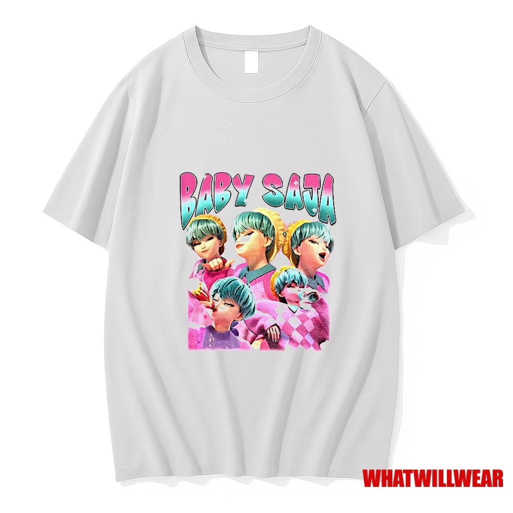 Cute Baby Saja Demon Hunters Movie Graphic Shirts