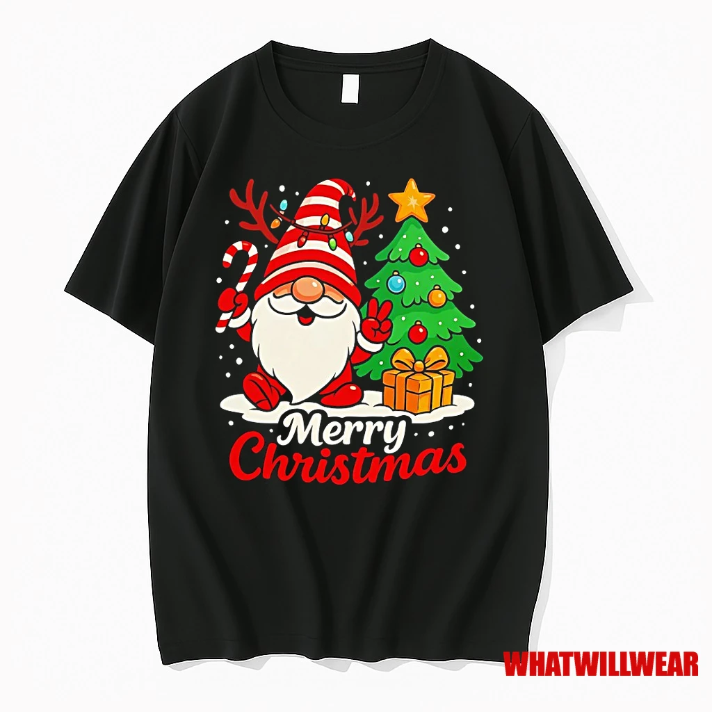 Cute Gnome Merry Christmas Xmas Tree Shirts