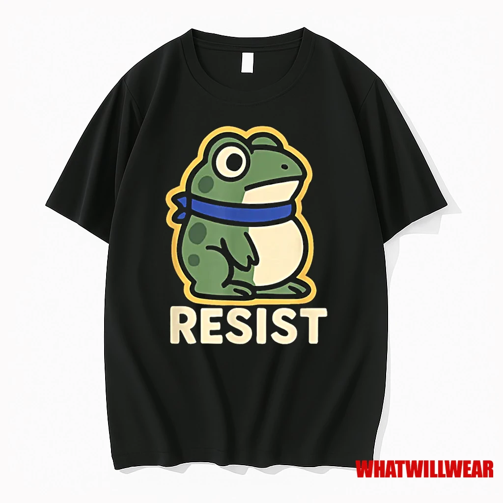 Cute Portland Frog Resist Shirts