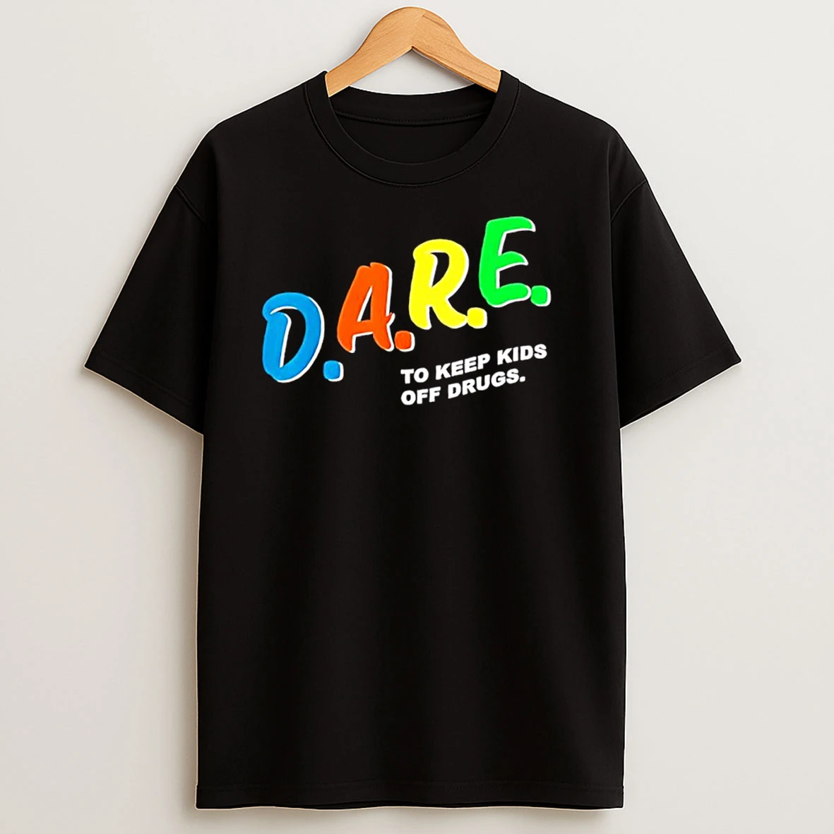 D A R E To Keep Kids Off Drugs Colors Logo T Shirts