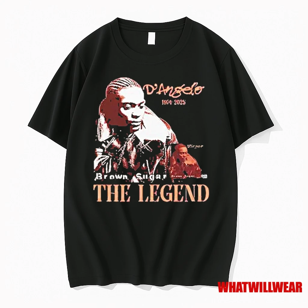 Dangelo 1974 2025 Legendary Rb Singer Shirts
