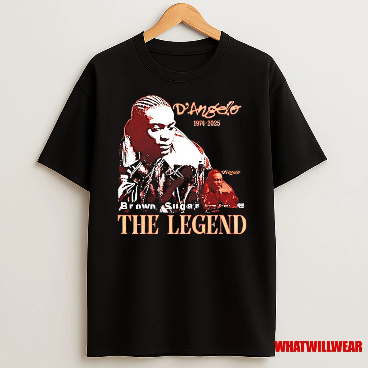 Dangelo 1974 2025 The Legend Rest In Peace Shirts