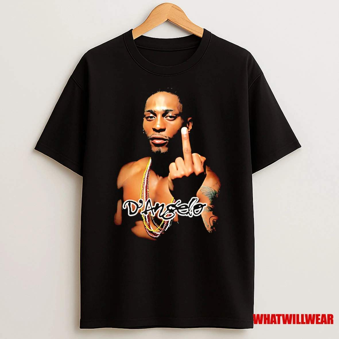 Dangelo Middle Finger Graphic Shirts