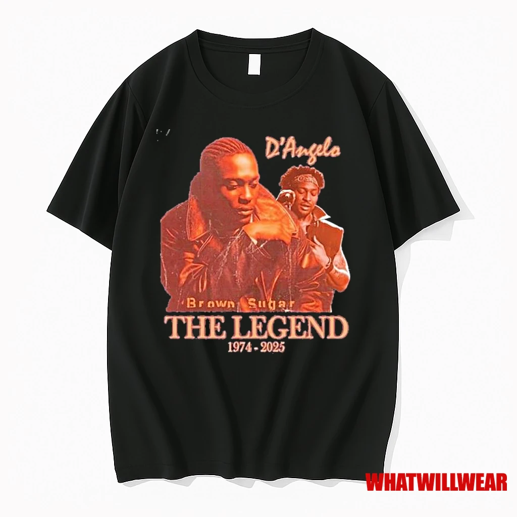 Dangelo The Legend Brown Sugar 1974 2025 Shirts