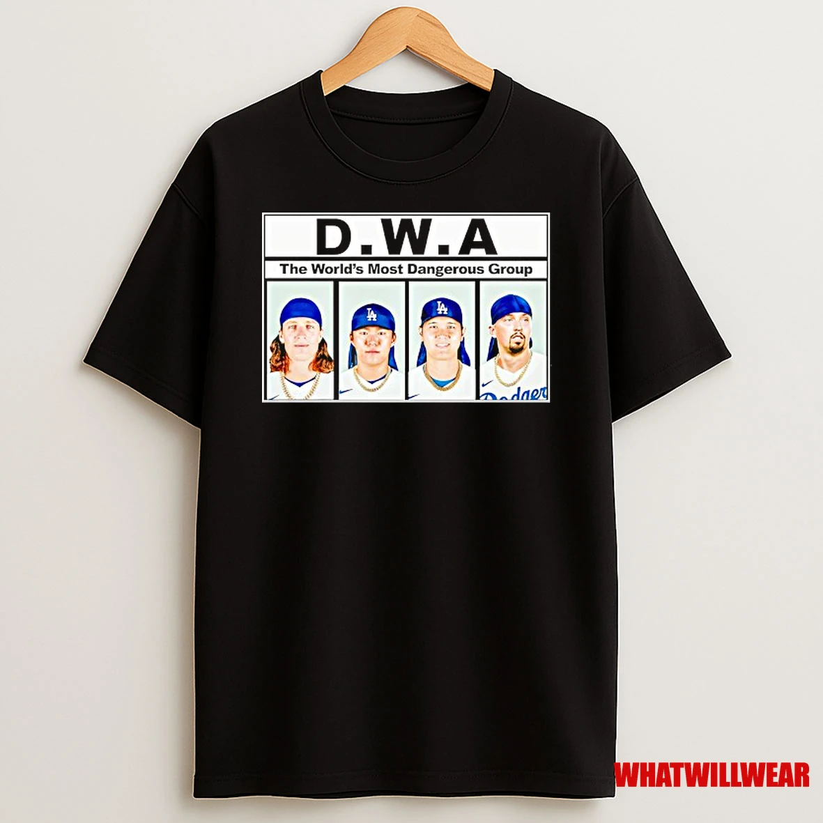 Dwa The Worlds Most Dangerous Group Legends Los Angeles Dodgers Shirts