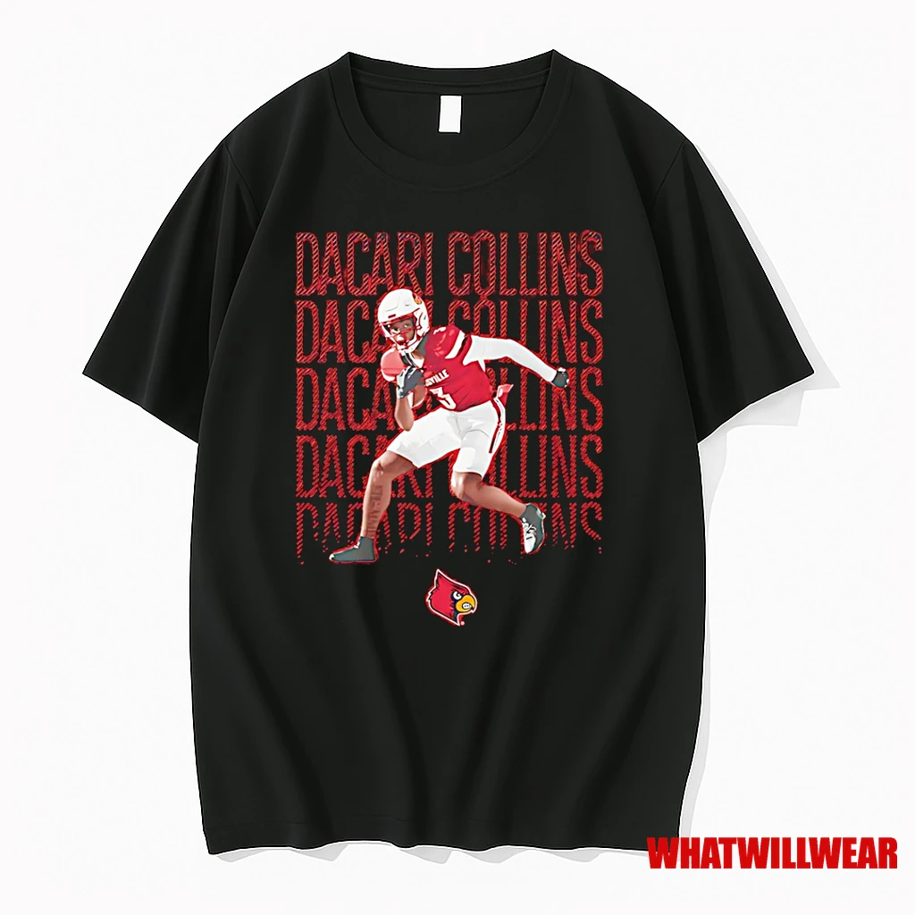 Dacari Collins Louisville Cardinals Illustrated Shirts