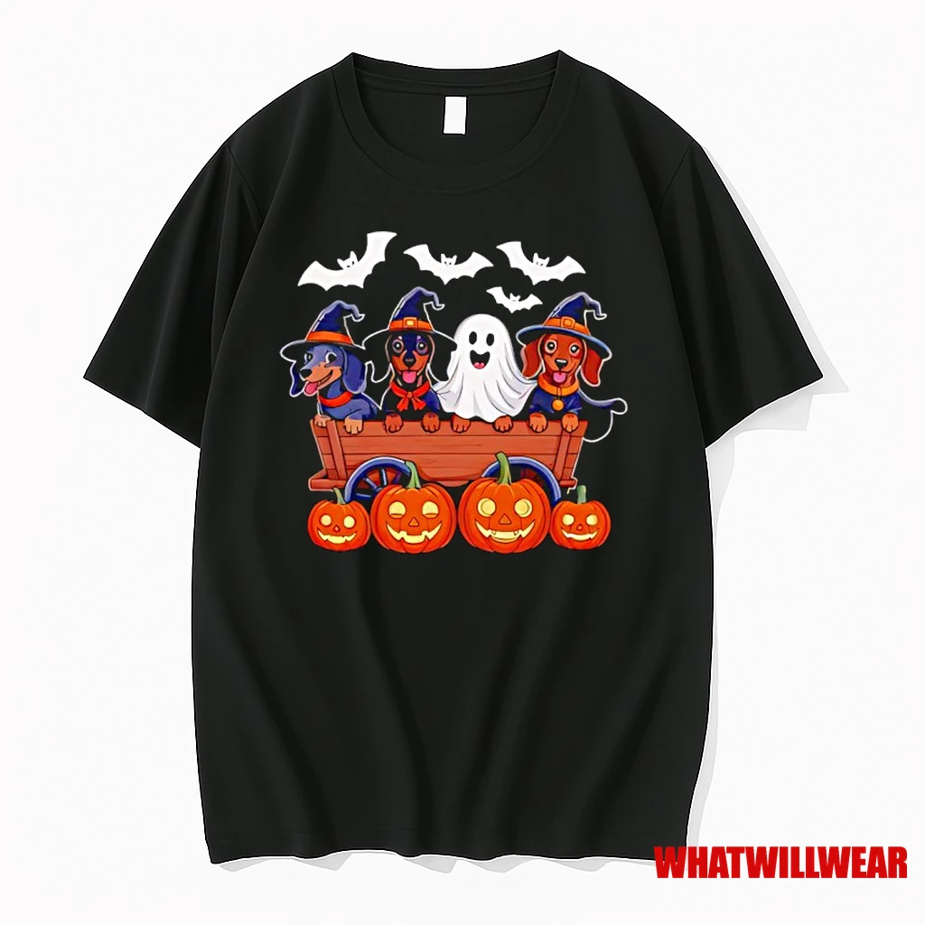Dachshund Happy Halloweiner Halloween Dogs Lover Shirts