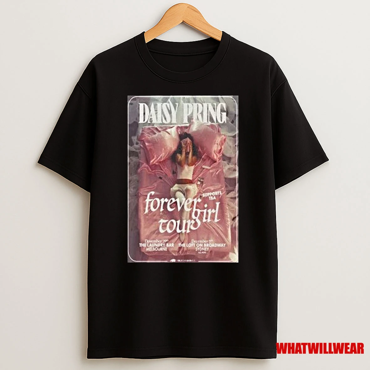 Daisy Pring Forever Girl Tour 2025 Shirts
