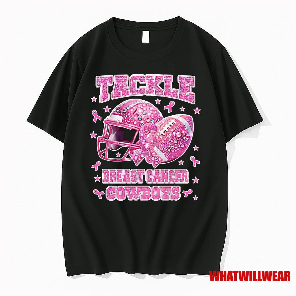 Dallas Cowboys Tackle Breast Cancer Awareness Shirts