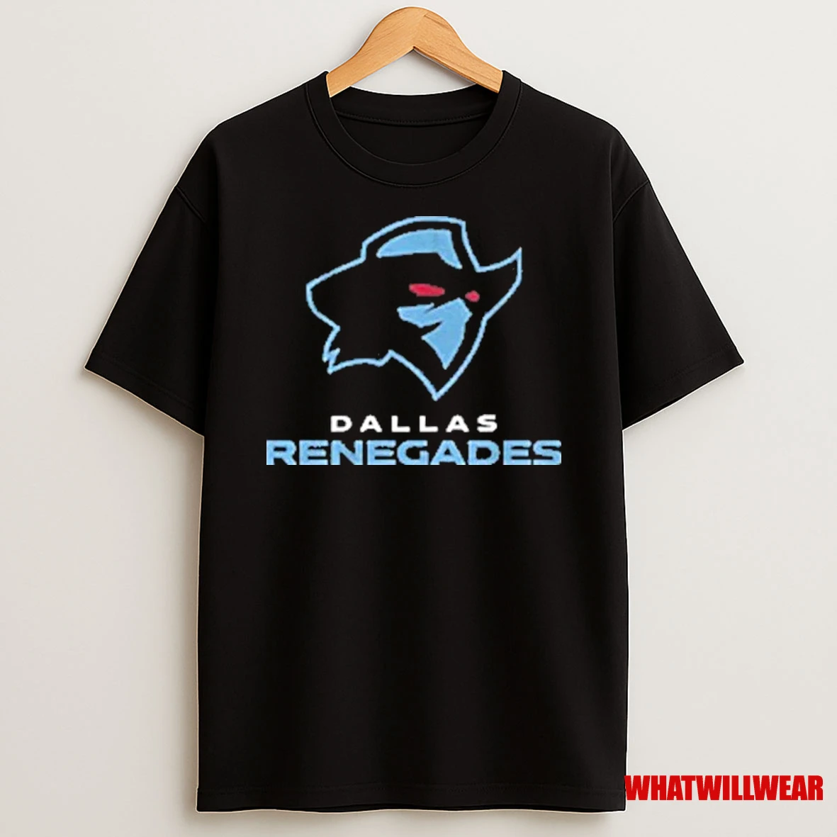 Dallas Renegades Lockup Logo 2025 Shirts