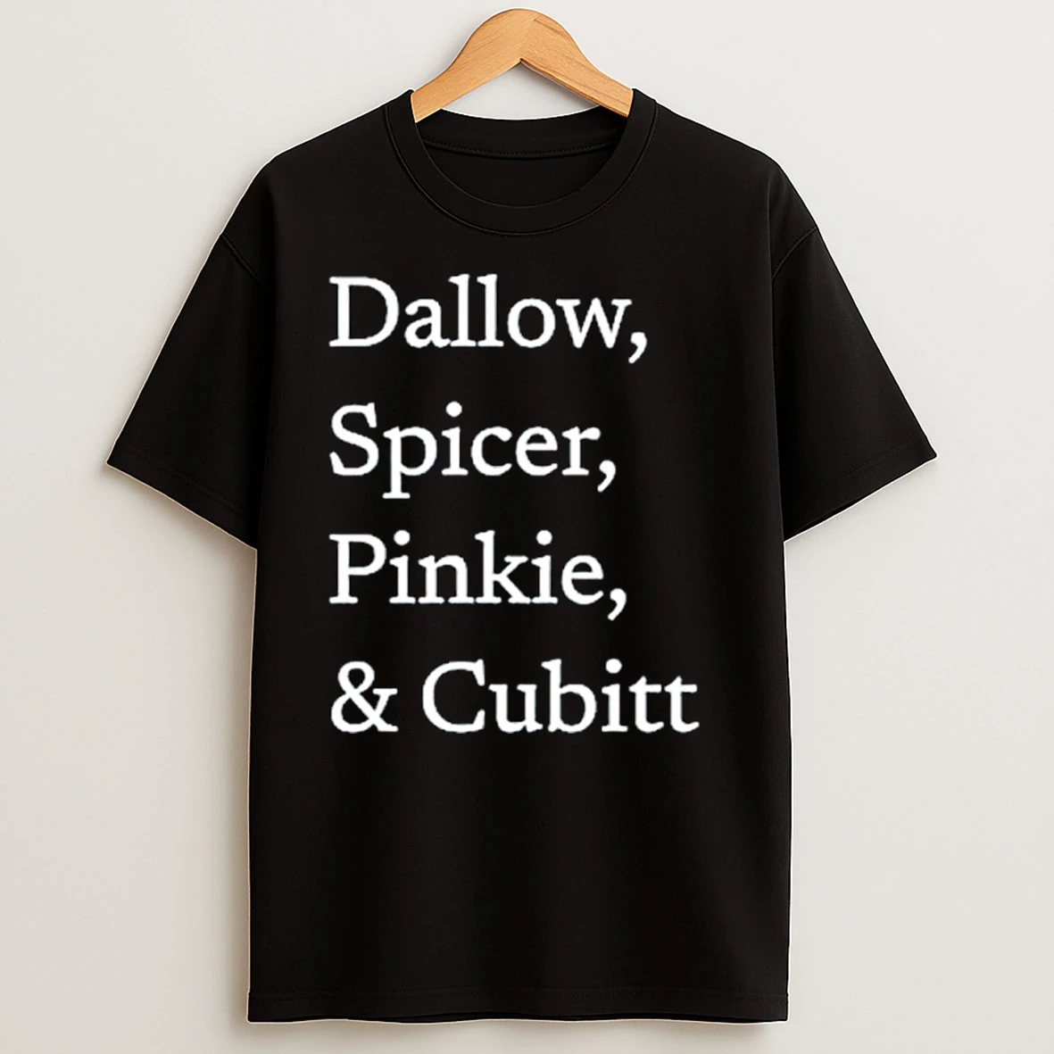 Dallow Spicer Pinkie Cubitt Ornaments T Shirts