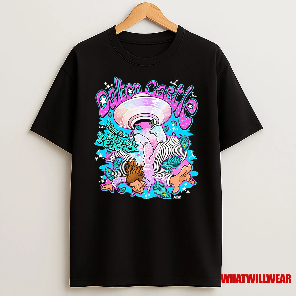 Dalton Castle It Came From Planet Peacock Shirts