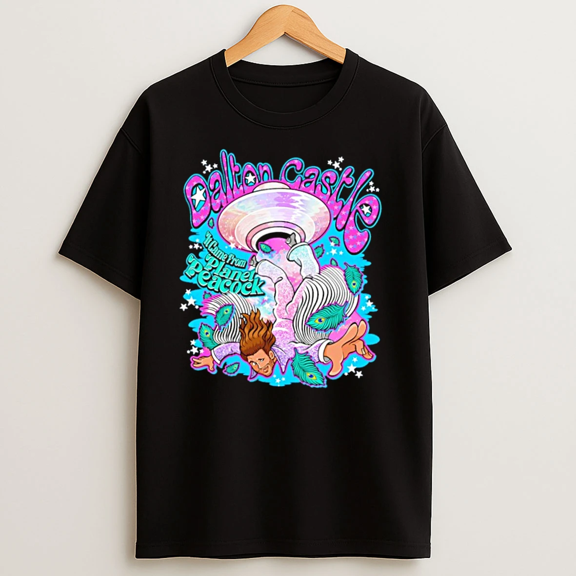 Dalton Castle It Came From Planet Peacock T Shirts