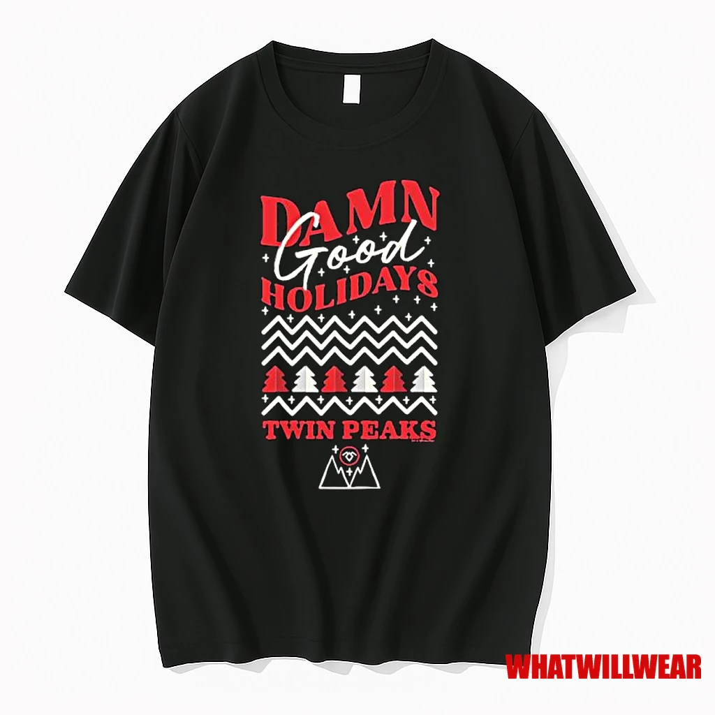 Damn Good Holiday Twin Peaks Ornaments Shirts