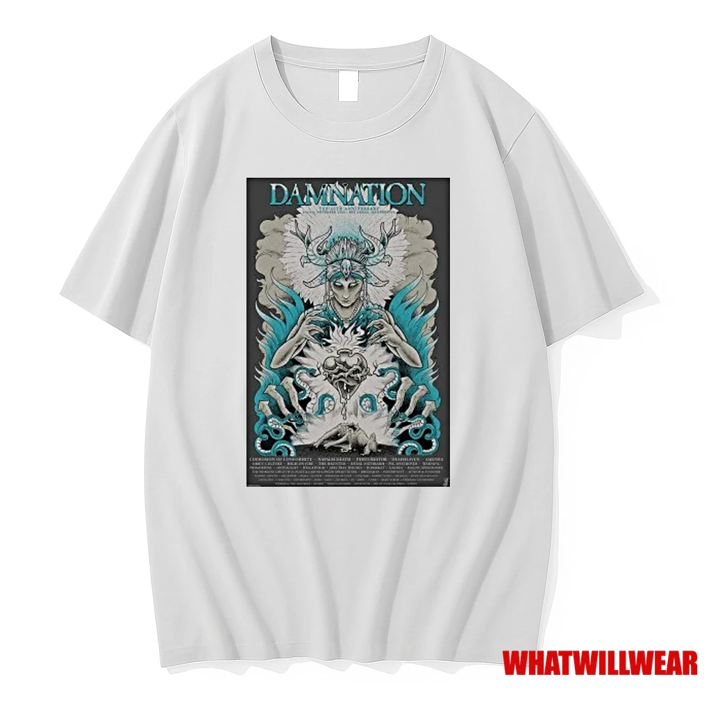 Damnation Festival The 20th Anniversary November 8 9 2025 Bec Arena In Manchester Uk Shirts