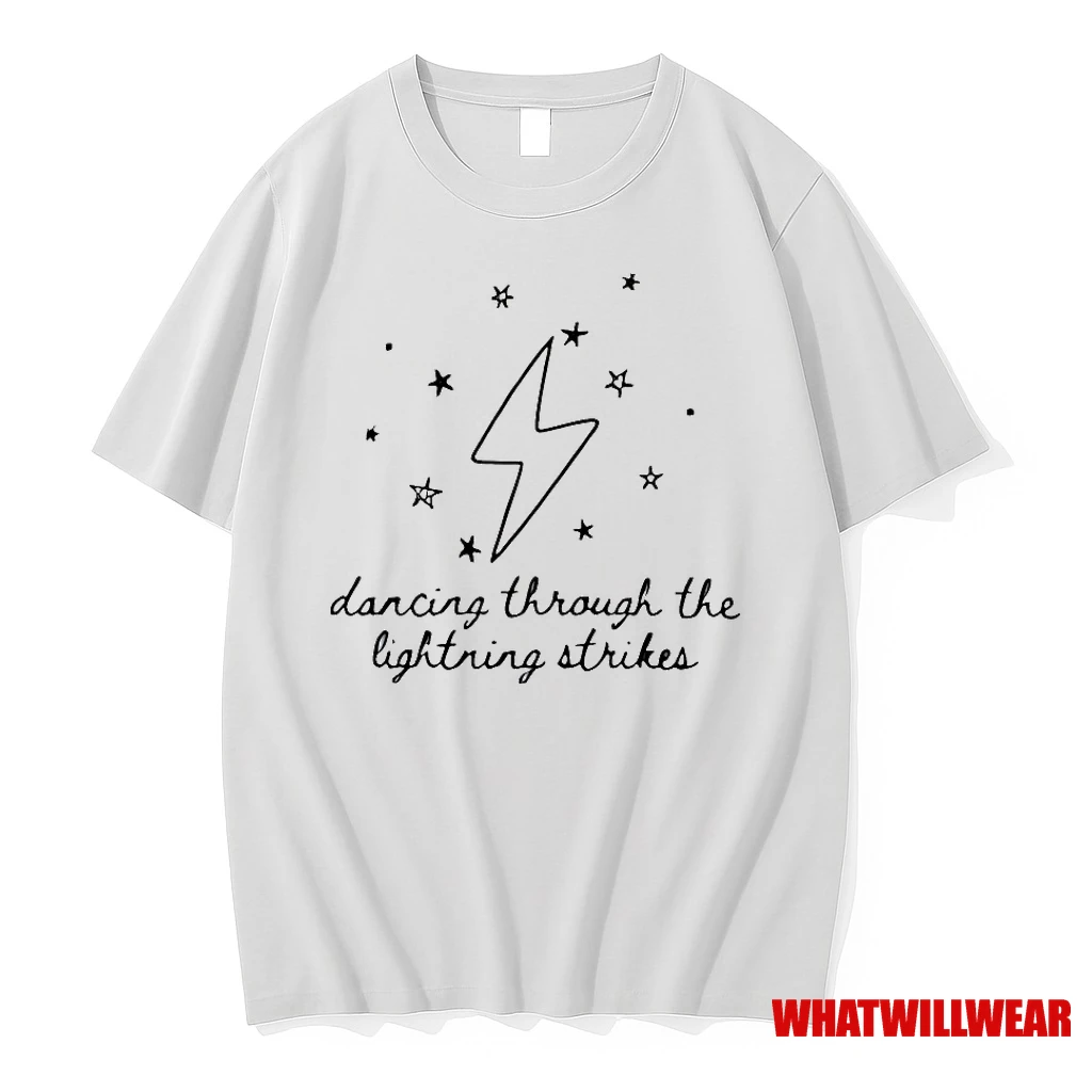 Dancing Through The Lightning Strikes Taylor Showgirl Shirts