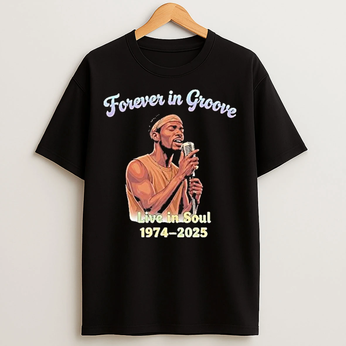 Dangelo Forever In Groove Live In Soul 1974 2025 T Shirts