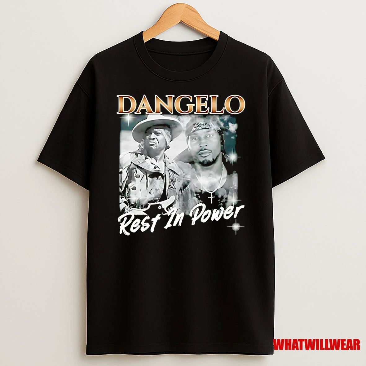 Dangelo Rest In Power Graphic Shirts