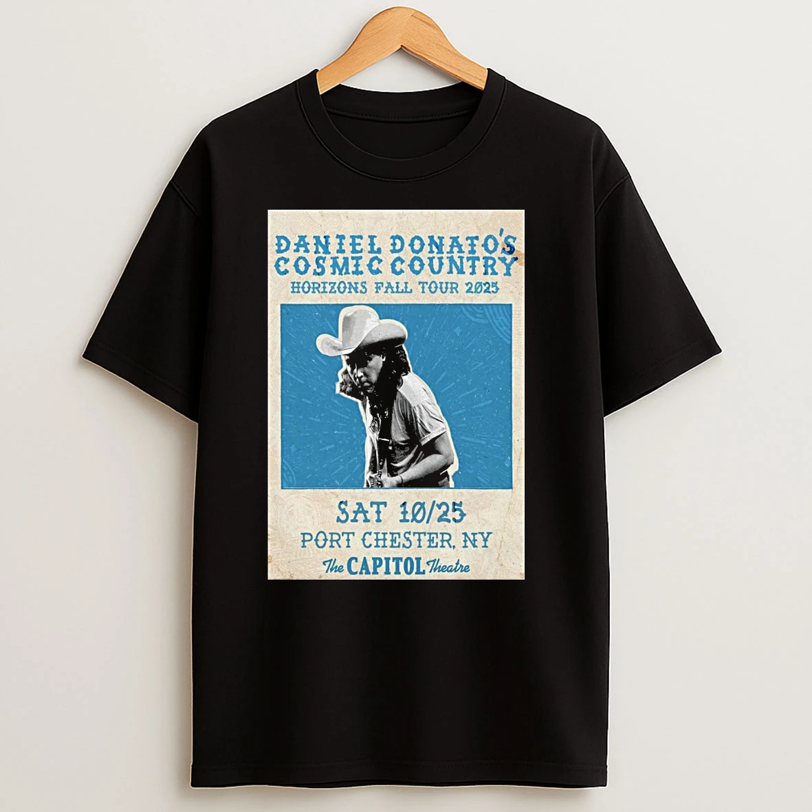 Daniel Donatos Cosmic Country Oct 25 2025 Port Chester Tour T Shirts