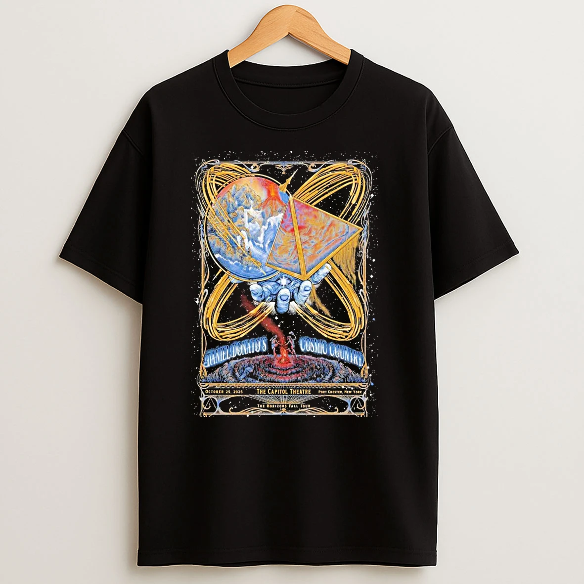 Daniel Donatos Cosmic Country Tour Port Chester Ny Oct 25 2025 T Shirts