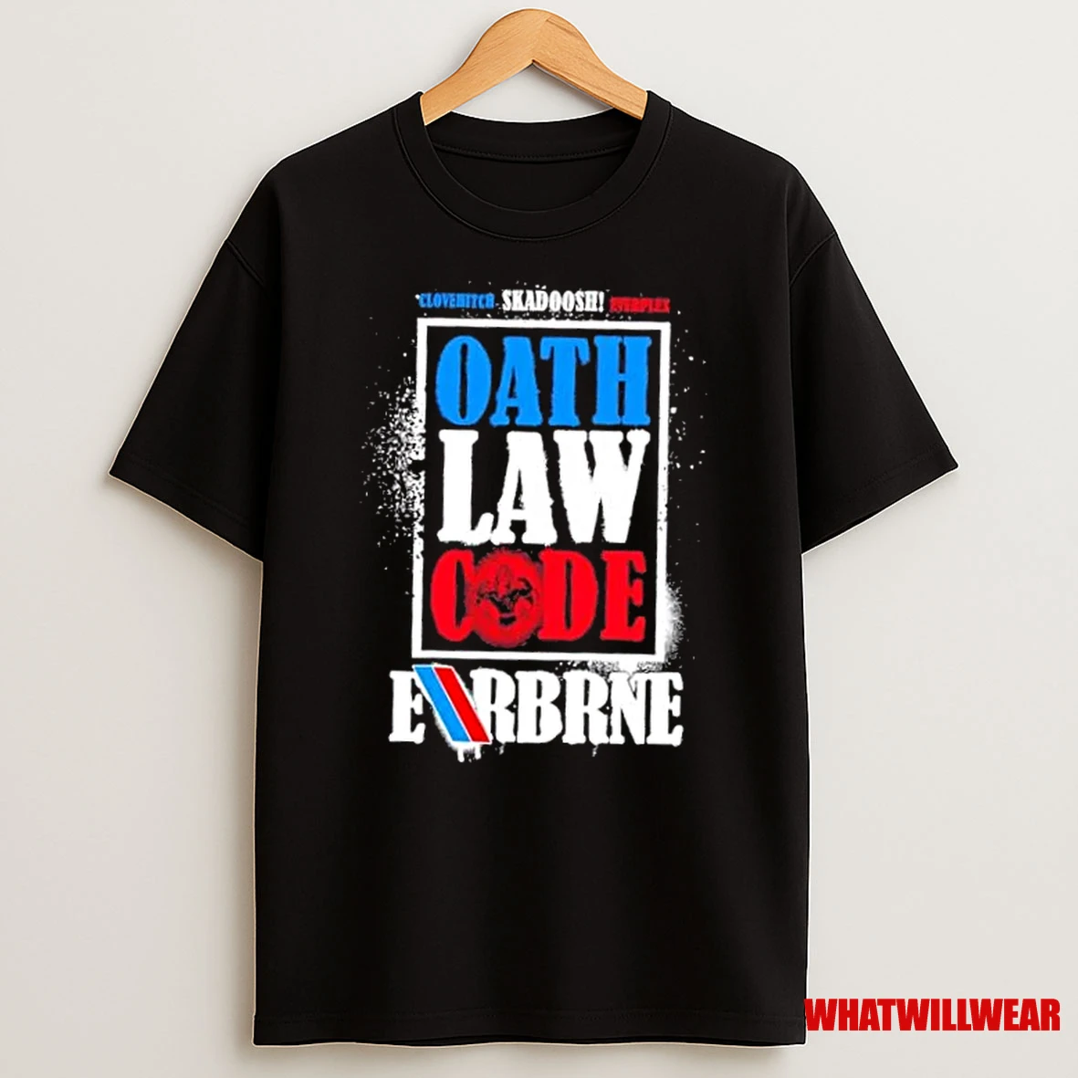 Danny Everbourne Oath Law Code Shirts