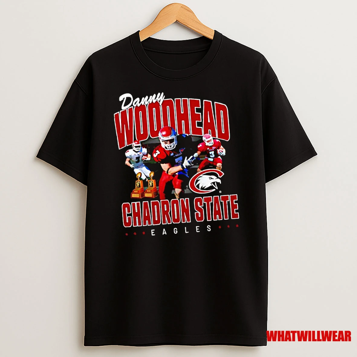 Danny Woodhead Chadron State Eagles Football Player Shirts