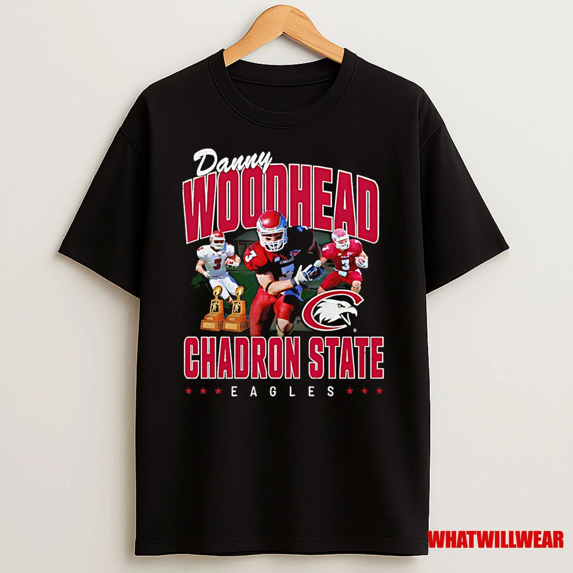 Danny Woodhead Chadron State Eagles Graphic Shirts