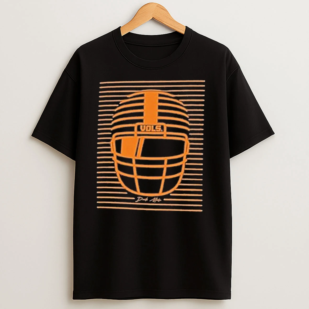 Dark Mode Tennessee Helmet Stripe T Shirts