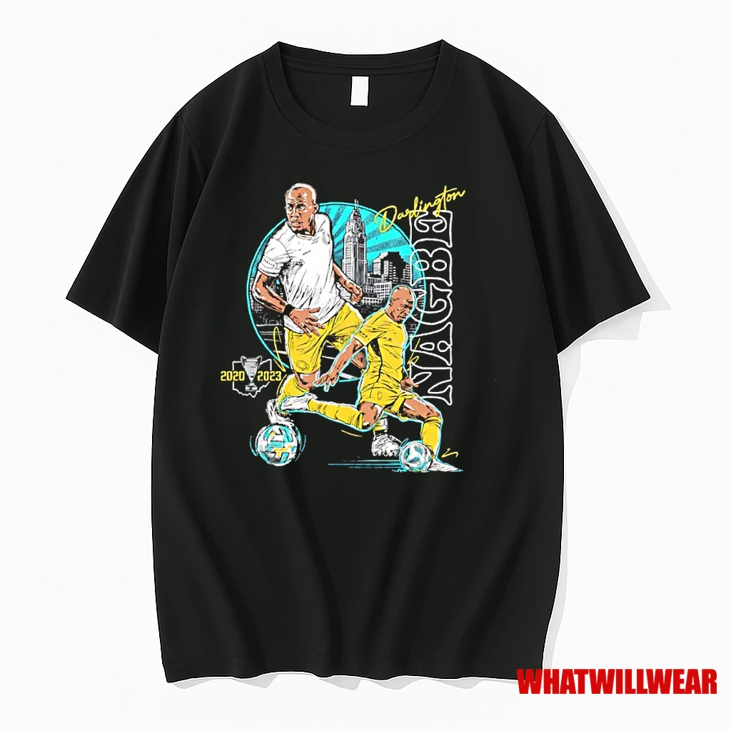 Darlington Nagbe Columbus Crew Caricature Shirts