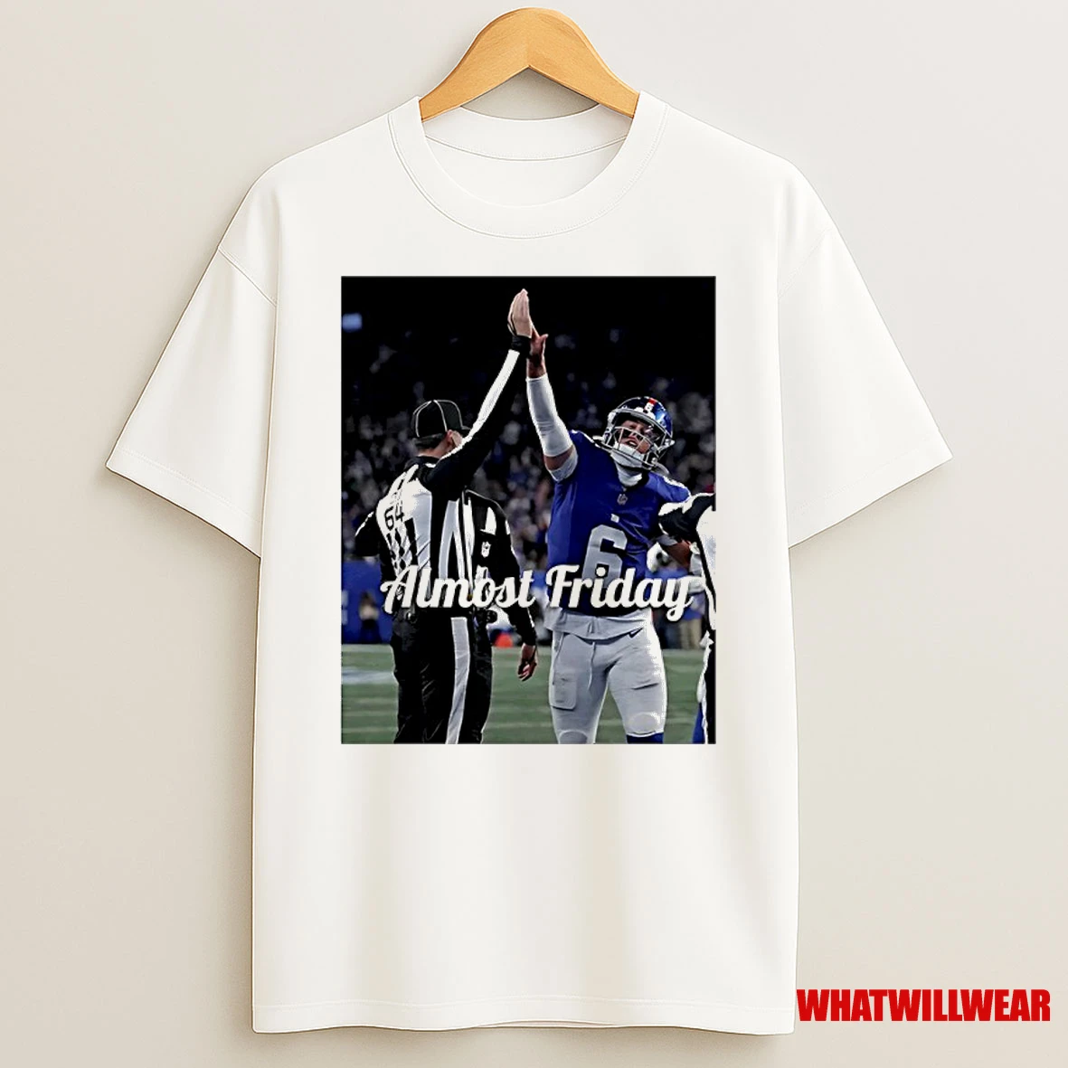 Dart High Five Jaxson Dart New York Giants Almost Friday Shirts