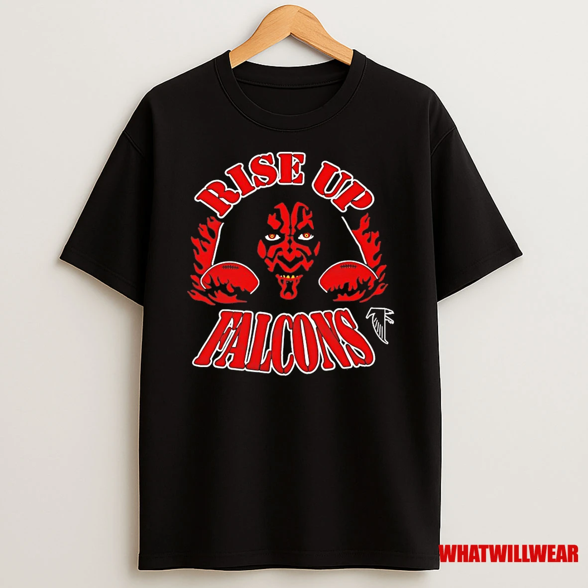 Darth Maul Star Wars X Atlanta Falcons Rise Up Shirts