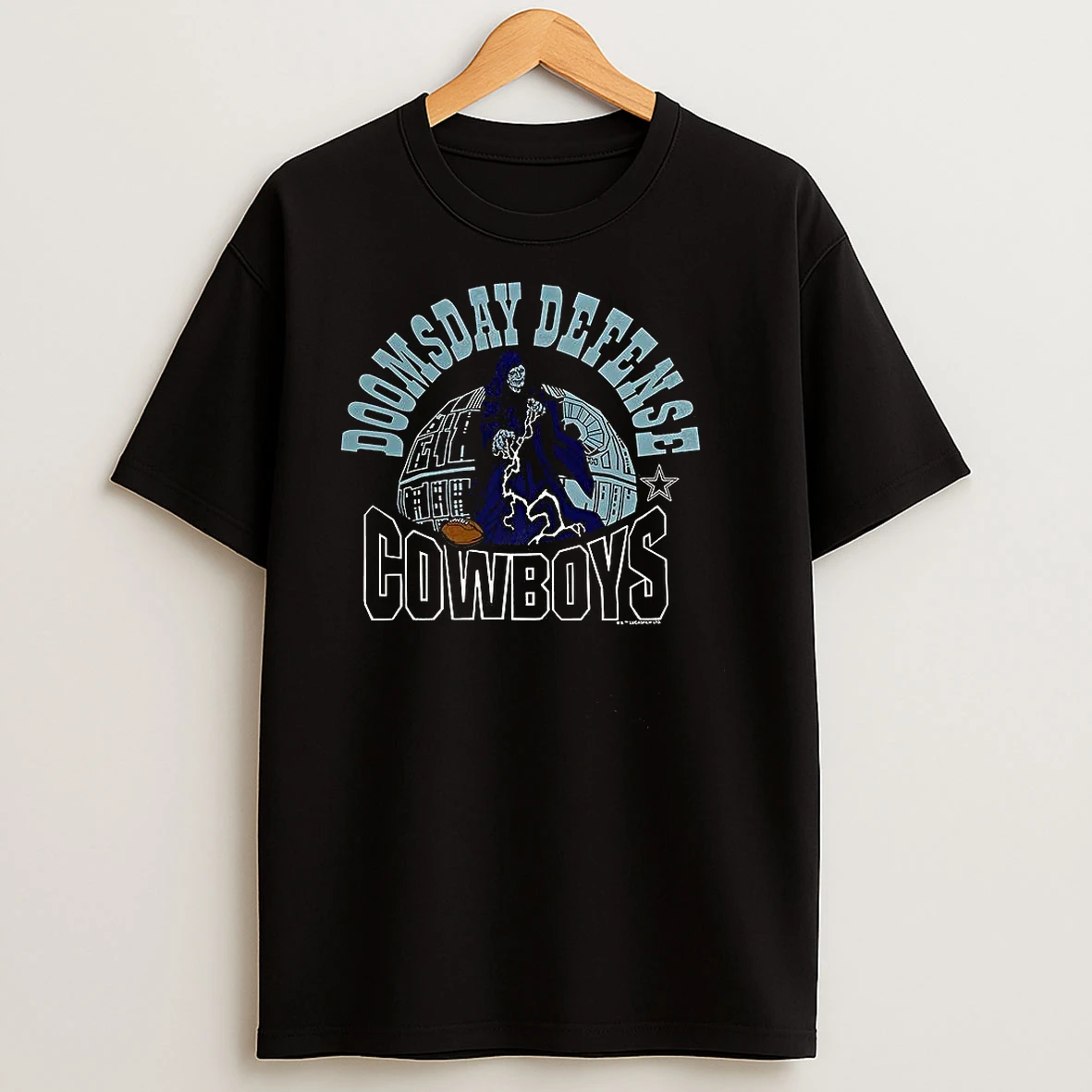Darth Sidious Doomsday Defense Star Wars X Dallas Cowboys Nfl T Shirts