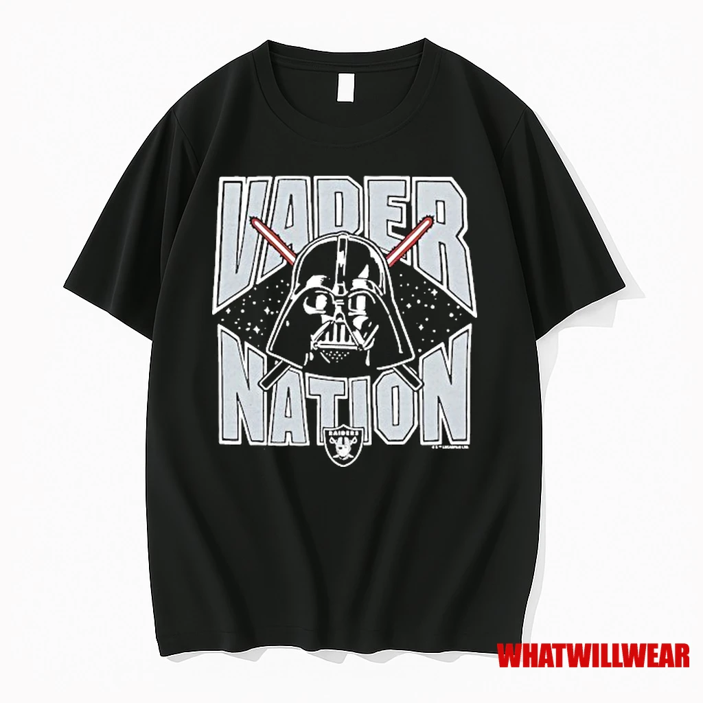 Darth Vader National Las Vegas Raiders Star Wars X Nfl Shirts