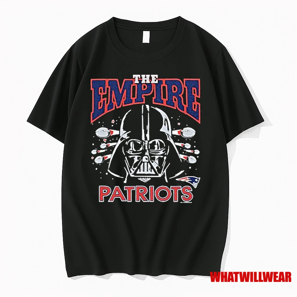 Darth Vader New England Patriots The Empire Star Wars X Nfl Shirts