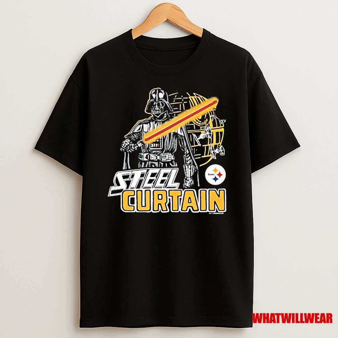 Darth Vader Pittsburgh Steelers Steel Curtain Star Wars X Nfl Shirts