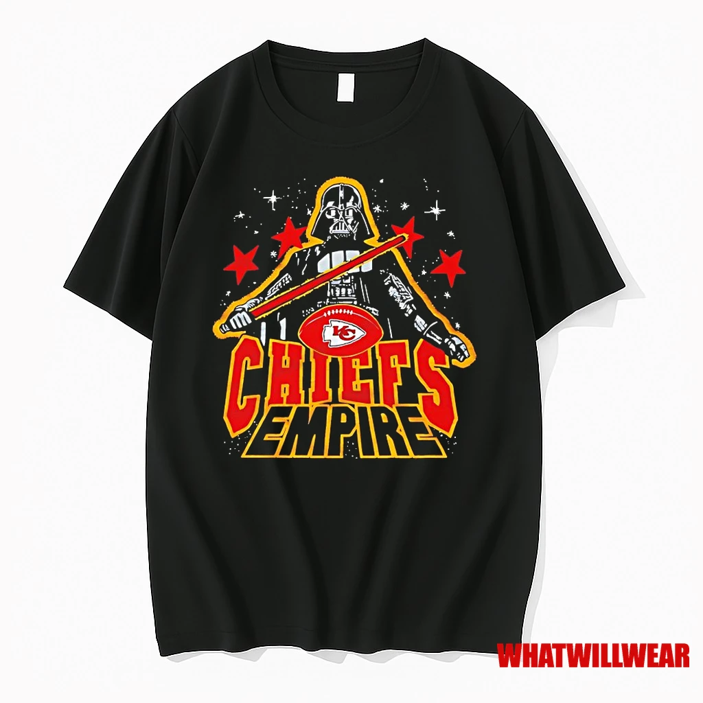 Darth Vader Star Wars X Kansas City Chiefs Empire Shirts