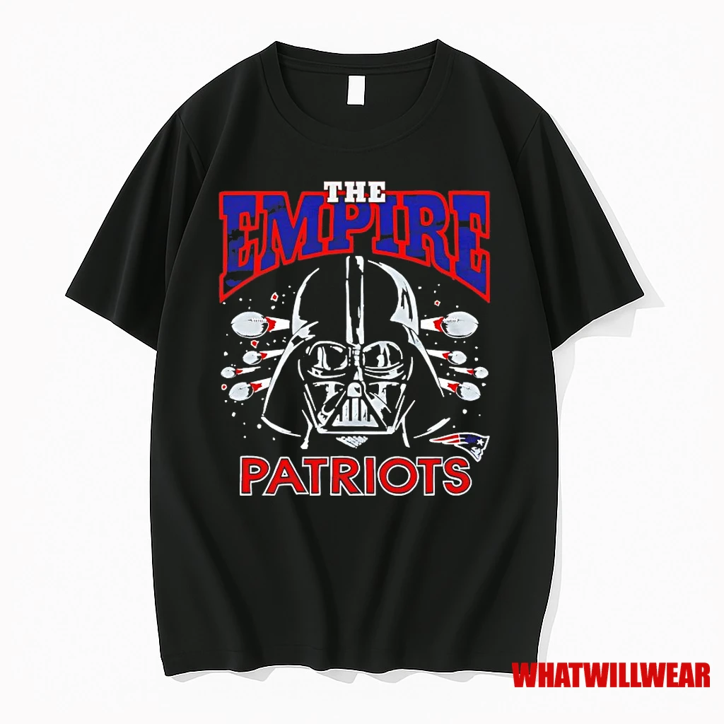 Darth Vader Star Wars X New England Patriots The Empire Shirts