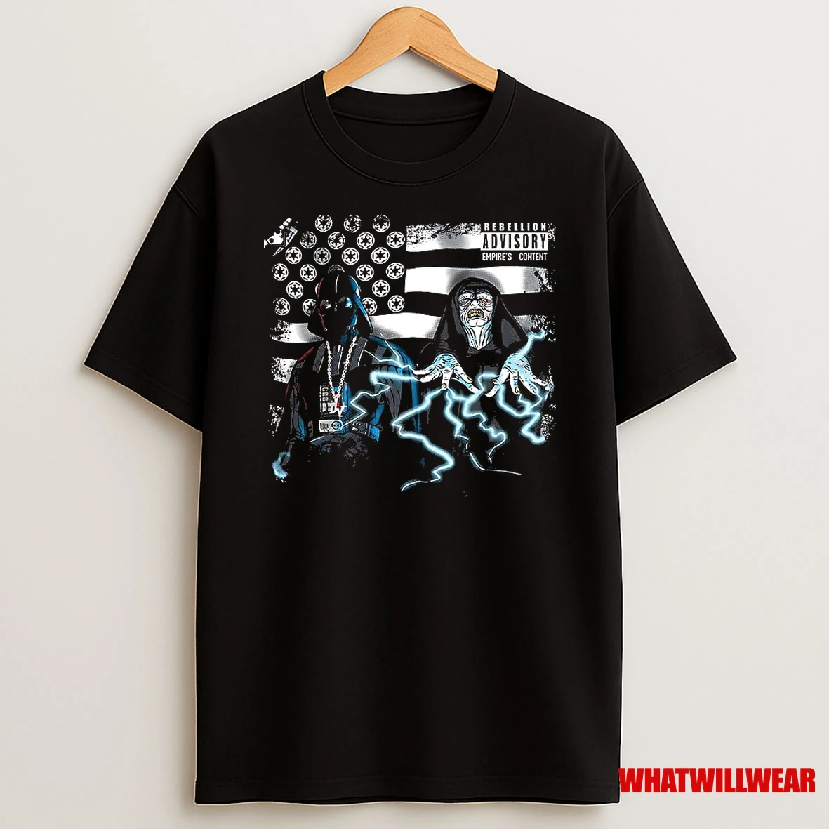 Darth Vader Star Wars And Palpatine Sithonia Exclusive American Flag Shirts