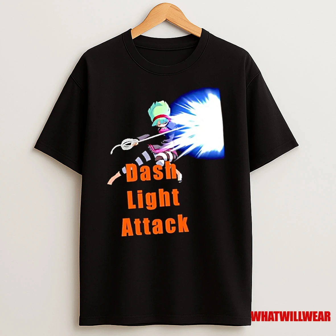 Dash Light Attack Anime Shirts